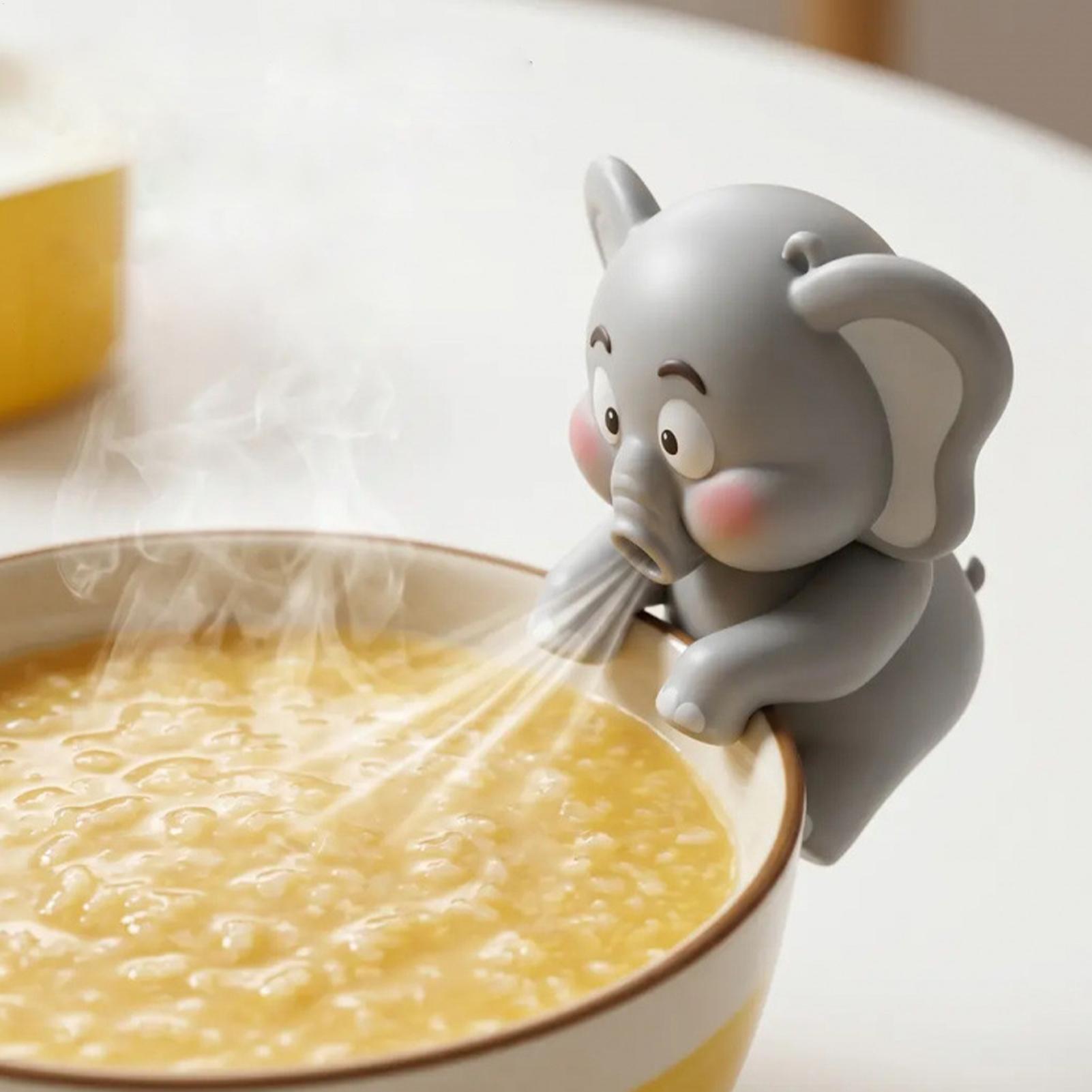 Baby Food For 2 Year Old - พัดลมระบายความร้อนอาหารเด็กแบบมินิ รูปช้าง แบบแขวนแก้ว ไม่ต้องใช้มือ พัดลมพกพาแบบชาร์จไฟได้ ﻿