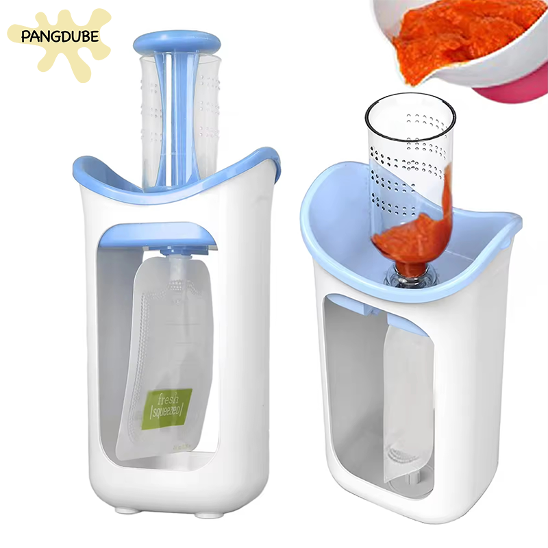 Baby Food Maker - เด็กผลไม้แช่อิ่มสถานีบรรจุ 10pcs อาหารกระเป๋าเด็กผลไม้บีบสถานีอาหารเด็กเครื่อง