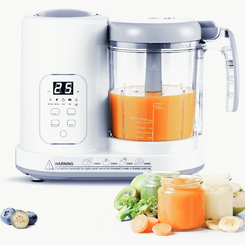 Baby Food Maker And Steamer - เครื่องทำอาหารเด็กอเนกประสงค์ 4 in 1 แบบนึ่ง ปั่น