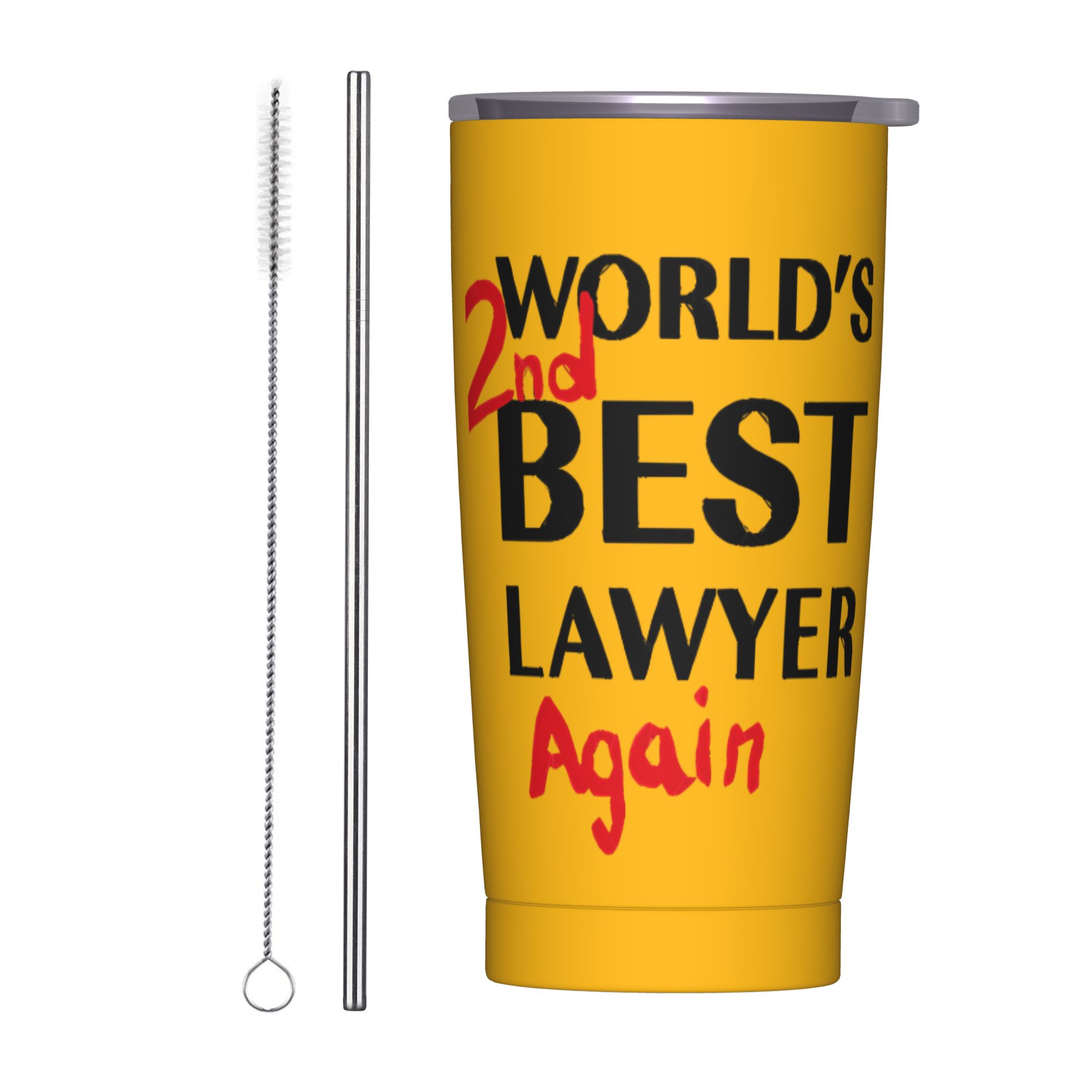 Training Cup Straw - แก้วน้ำเก็บความร้อน Better Call Saul พร้อมฝาปิดและหลอดดูด ลาย