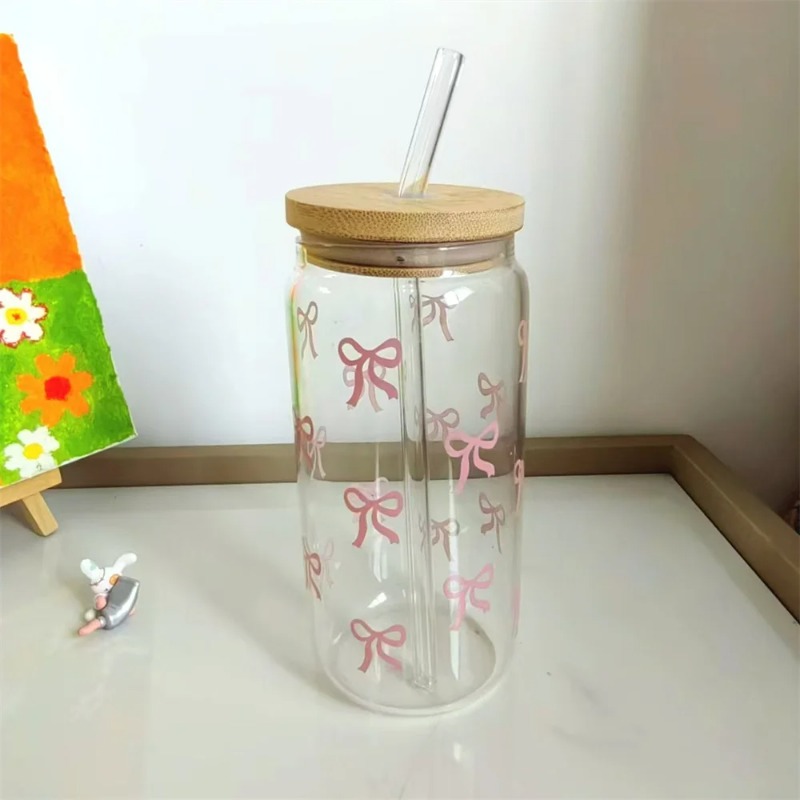 แก้วน้ำทรงโหลน่ารัก 1 ใบ ขนาด  - Training Cup Straw บทวิจารณ์และราคา