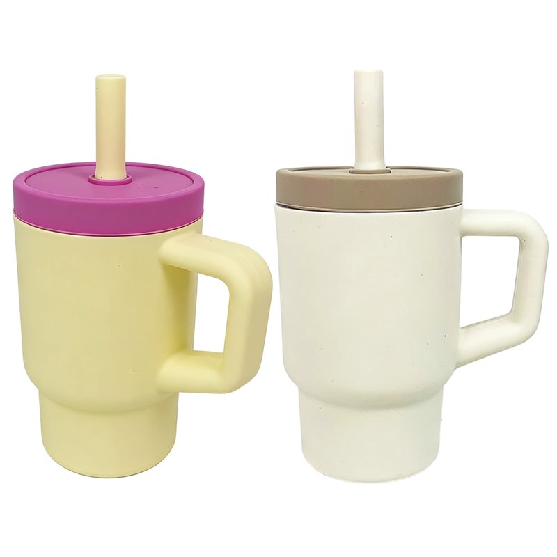 ABZL พร้อมหลอดและหูจับ แก้วน้ำ - Training Cup Straw บทวิจารณ์และราคา