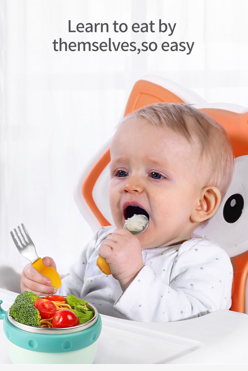 Elephat เด็ก Gadgets ชุดเด็กภา - Baby Food Utensils Set บทวิจารณ์และราคา