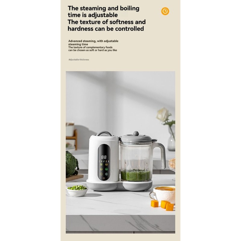 [ใหม่!N92R】 เครื่องทำอาหารเด็ก - Baby Food Maker And Steamer บทวิจารณ์และราคา