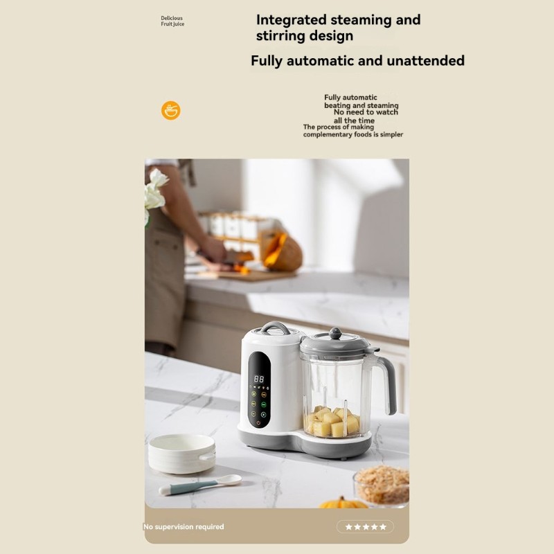 [ใหม่!N92R】 เครื่องทำอาหารเด็ก - Baby Food Maker And Steamer บทวิจารณ์และราคา