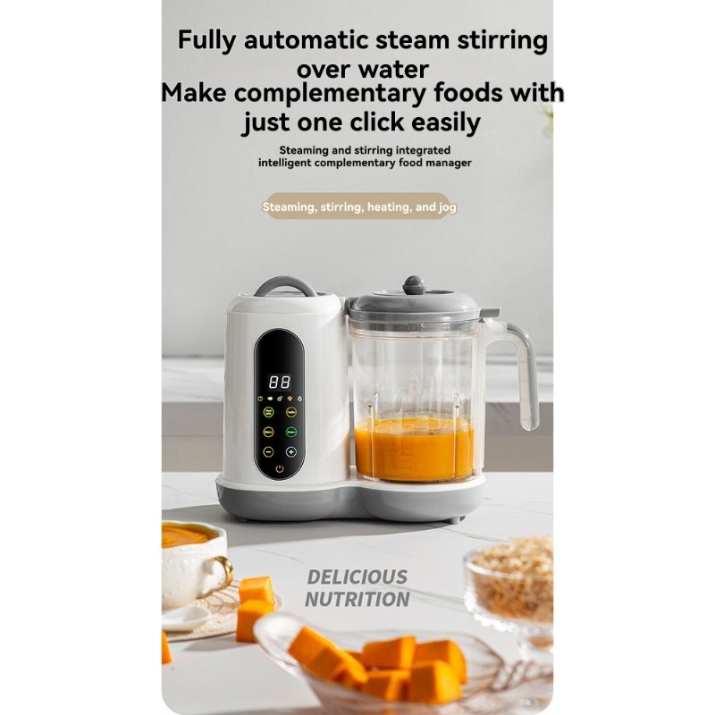 B64B-เครื่องทำอาหารเด็กอัตโนมั - Baby Food Maker And Steamer บทวิจารณ์และราคา