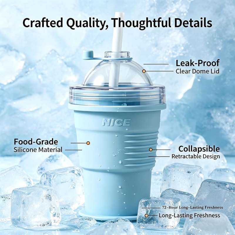 แก้วฮอกกี้แบบพับได้ 2-in-1 นี้ - Training Cup Straw บทวิจารณ์และราคา
