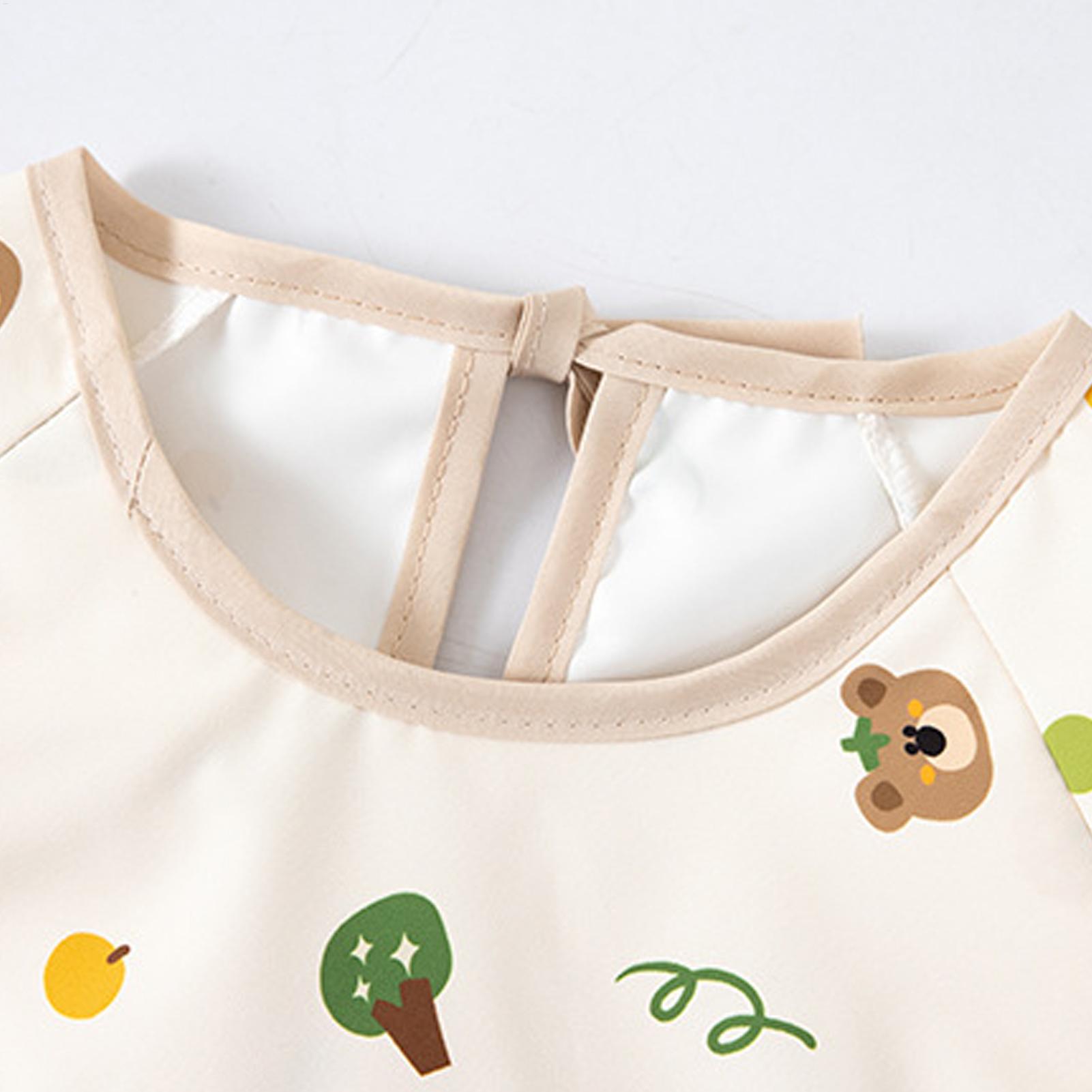 ผ้ากันเปื้อนเด็กกันน้ำแบบใช้ซ้ - Baby Food Restaurant บทวิจารณ์และราคา