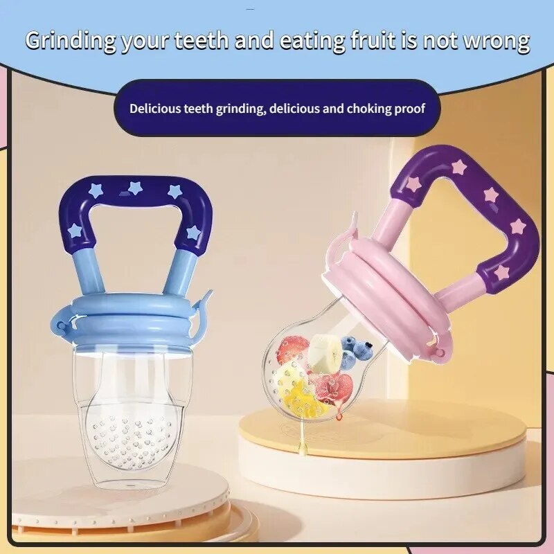 3ชิ้นซิลิโคนสำหรับกัดเล่นผักแล - Baby Food For 6 Months บทวิจารณ์และราคา
