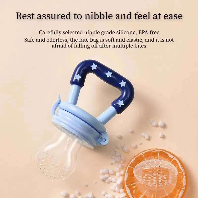 3ชิ้นซิลิโคนสำหรับกัดเล่นผักแล - Baby Food For 6 Months บทวิจารณ์และราคา
