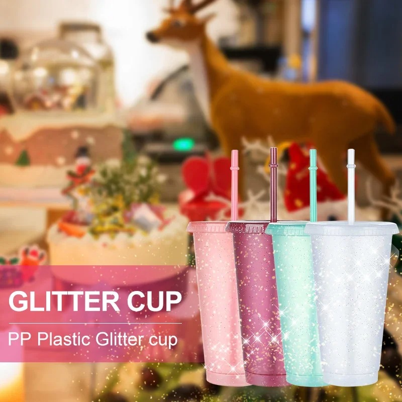 ฤดูร้อนปาร์ตี้ Glitter ถ้วยสาว - Training Cup Straw บทวิจารณ์และราคา