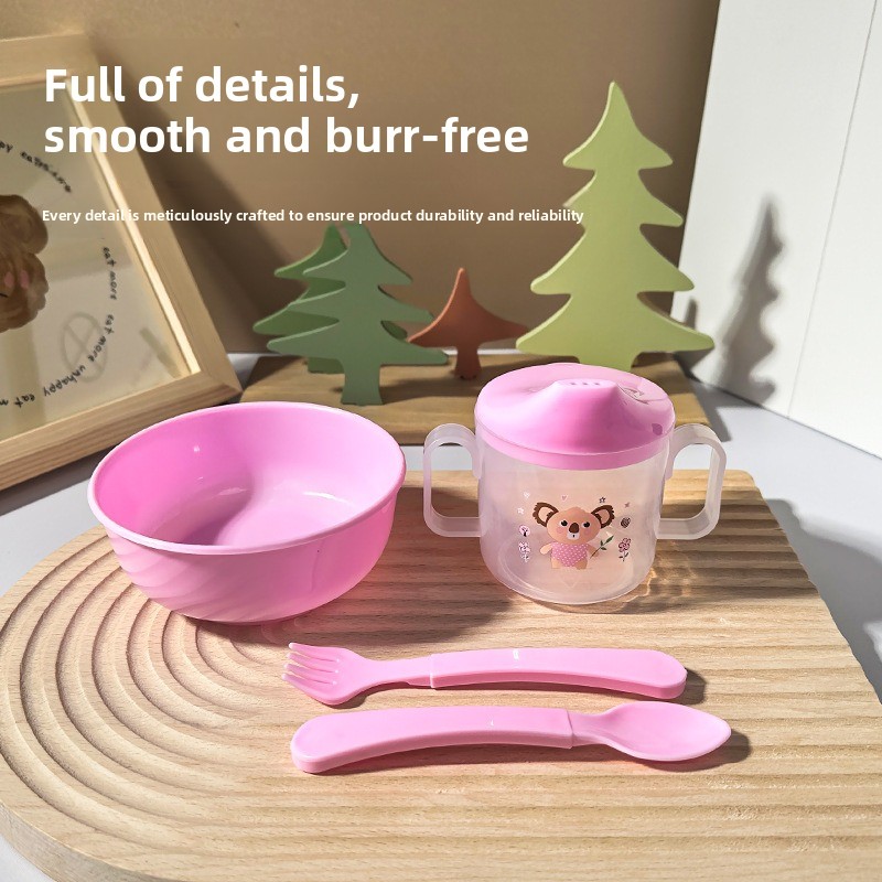 ชุดอาหารและอุปกรณ์ป้อนอาหารสำห - Baby Food Utensils Set บทวิจารณ์และราคา