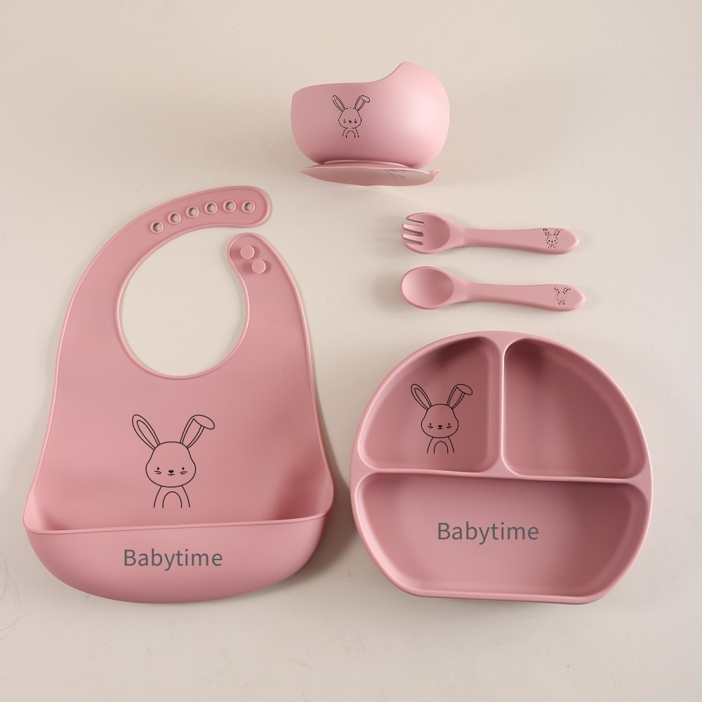 ชุดอุปกรณ์ทานอาหารเด็ก 5 ชิ้น  - Baby Food Utensils Set บทวิจารณ์และราคา