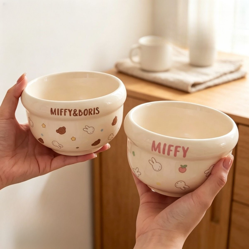 ชามเซรามิกการ์ตูนคาวาอี้มิฟฟี่ - Baby Food In Japan บทวิจารณ์และราคา
