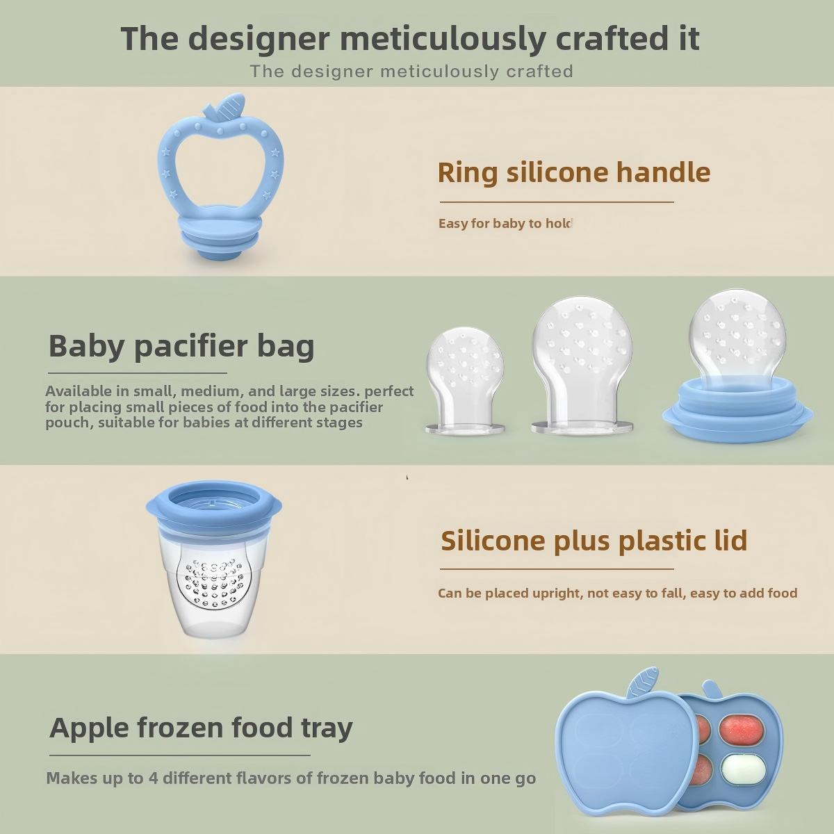 ไอศกรีมแท่งกัดสำหรับเด็กแอปเปิ - Baby Food Apple บทวิจารณ์และราคา