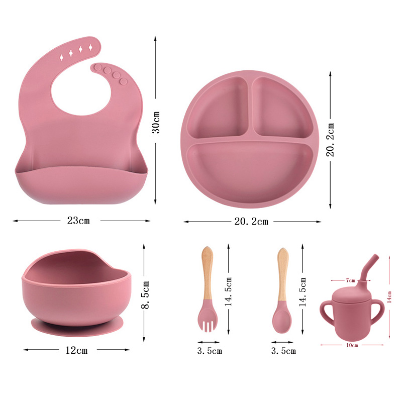 ชุดเครื่องใช้บนโต๊ะอาหารทำจากซ - Baby Food Quantity บทวิจารณ์และราคา
