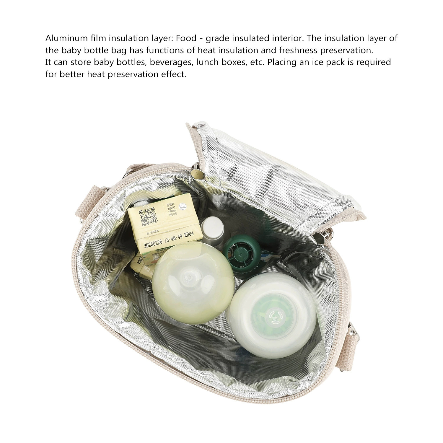กระเป๋าเก็บน้ำนมแม่แบบใหม่ พร้ - Baby Food Bag บทวิจารณ์และราคา