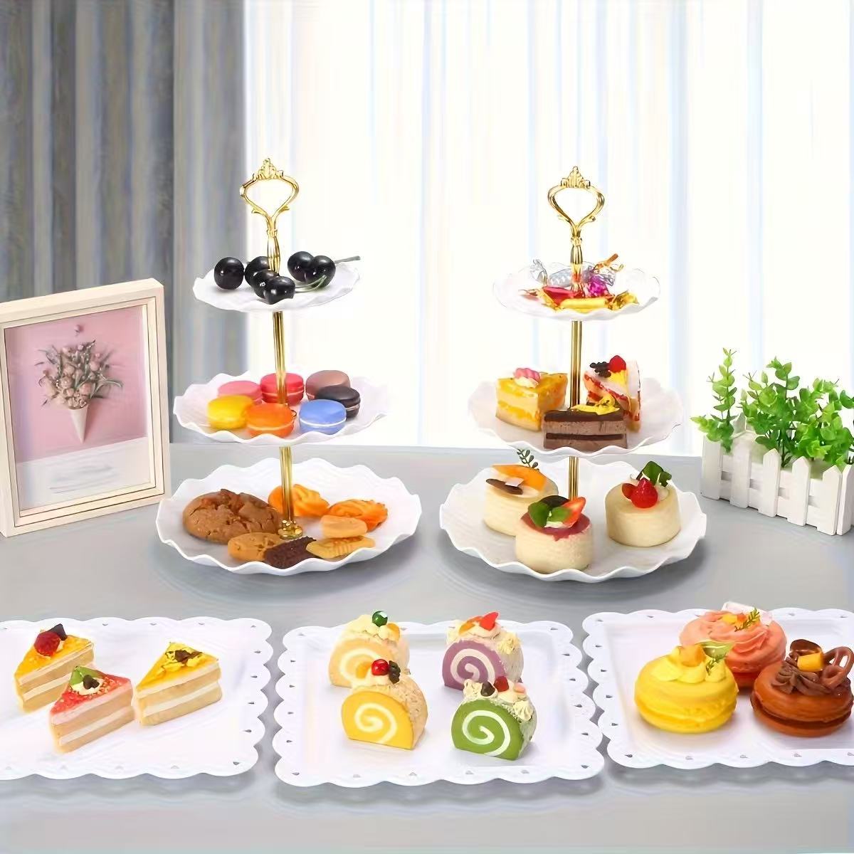 1/3/4/5 ชิ้นชุดถาดอาหารตกแต่ง  - Baby Food Quantity บทวิจารณ์และราคา