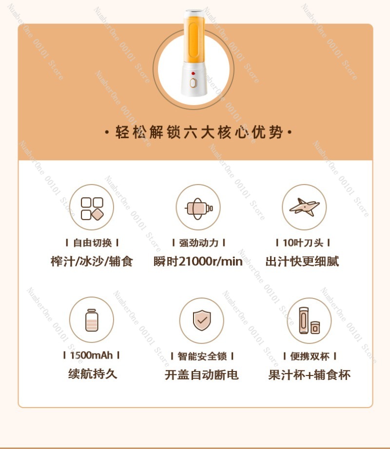 เครื่องคั้นน้ำผลไม้แบบพกพา ชาร - Baby Food Maker บทวิจารณ์และราคา