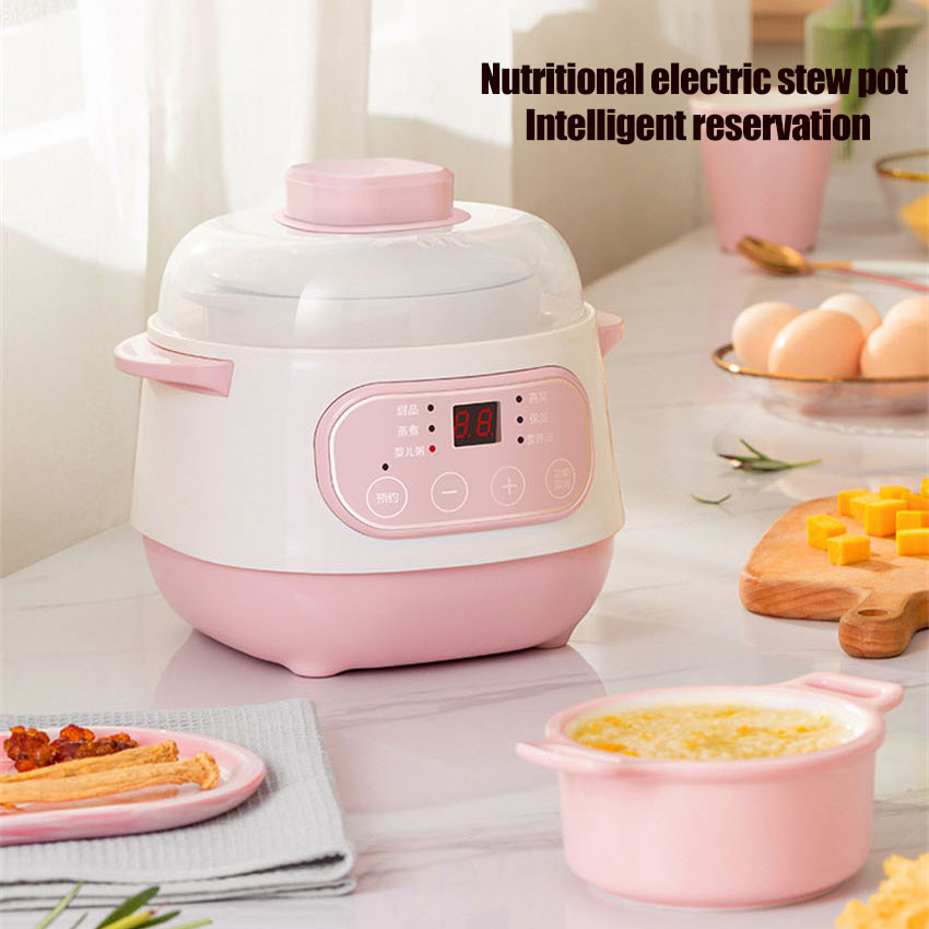 หม้อต้มโจ๊กไฟฟ้าสำหรับเด็ก หม้ - Baby Food Maker Baby Safe บทวิจารณ์และราคา