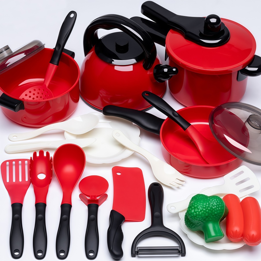 ชุดเครื่องครัวของเล่นสำหรับเด็ - Baby Food Cooking Set บทวิจารณ์และราคา
