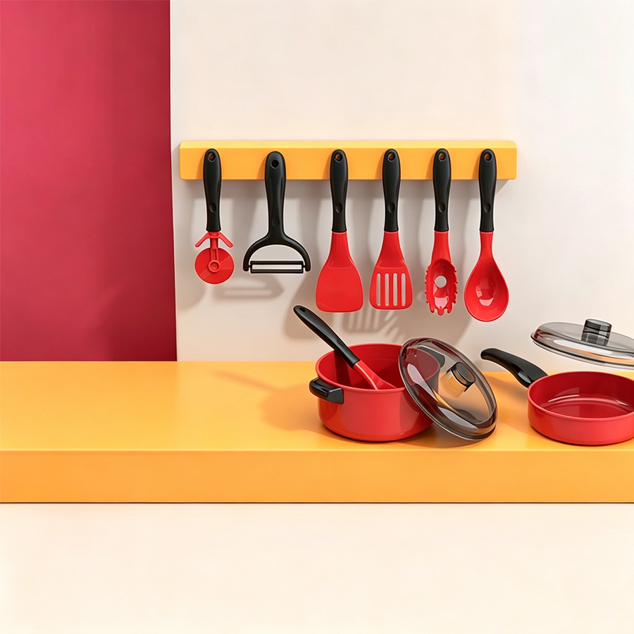 ชุดเครื่องครัวของเล่นสำหรับเด็ - Baby Food Cooking Set บทวิจารณ์และราคา