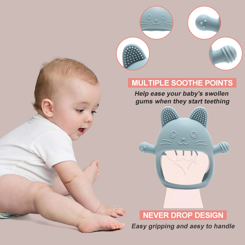 ถุงมือเด็กการงอกของฟัน - ของเล - Baby Food For 2 Year Old บทวิจารณ์และราคา