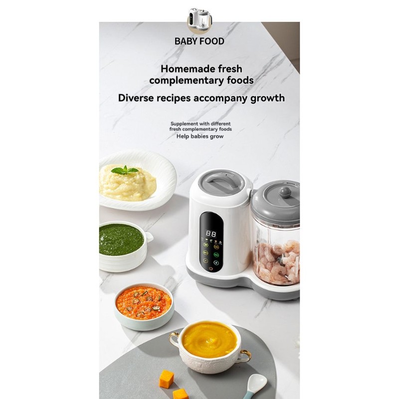 【NEW A39M】 เครื่องทำอาหารเด็กอ - Baby Food Maker And Steamer บทวิจารณ์และราคา