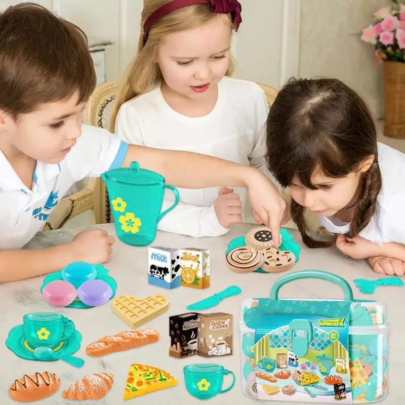 ชุดน้ำชาของเล่นสำหรับเด็กผู้หญ - Baby Food Cooking Set บทวิจารณ์และราคา