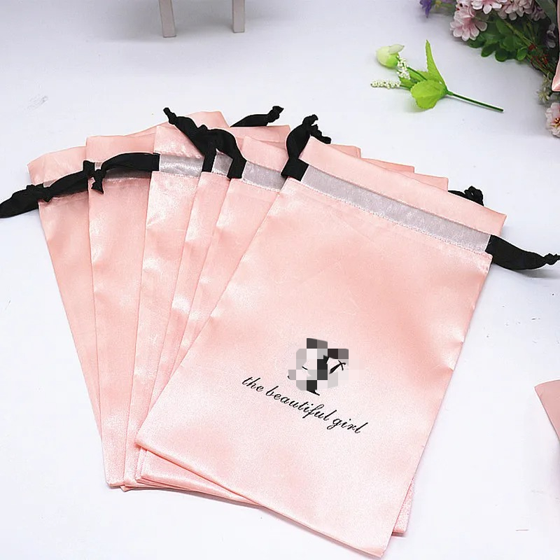 20PCS เด็กสีชมพูผ้าไหมซาตินกระ - Baby Food Bag บทวิจารณ์และราคา