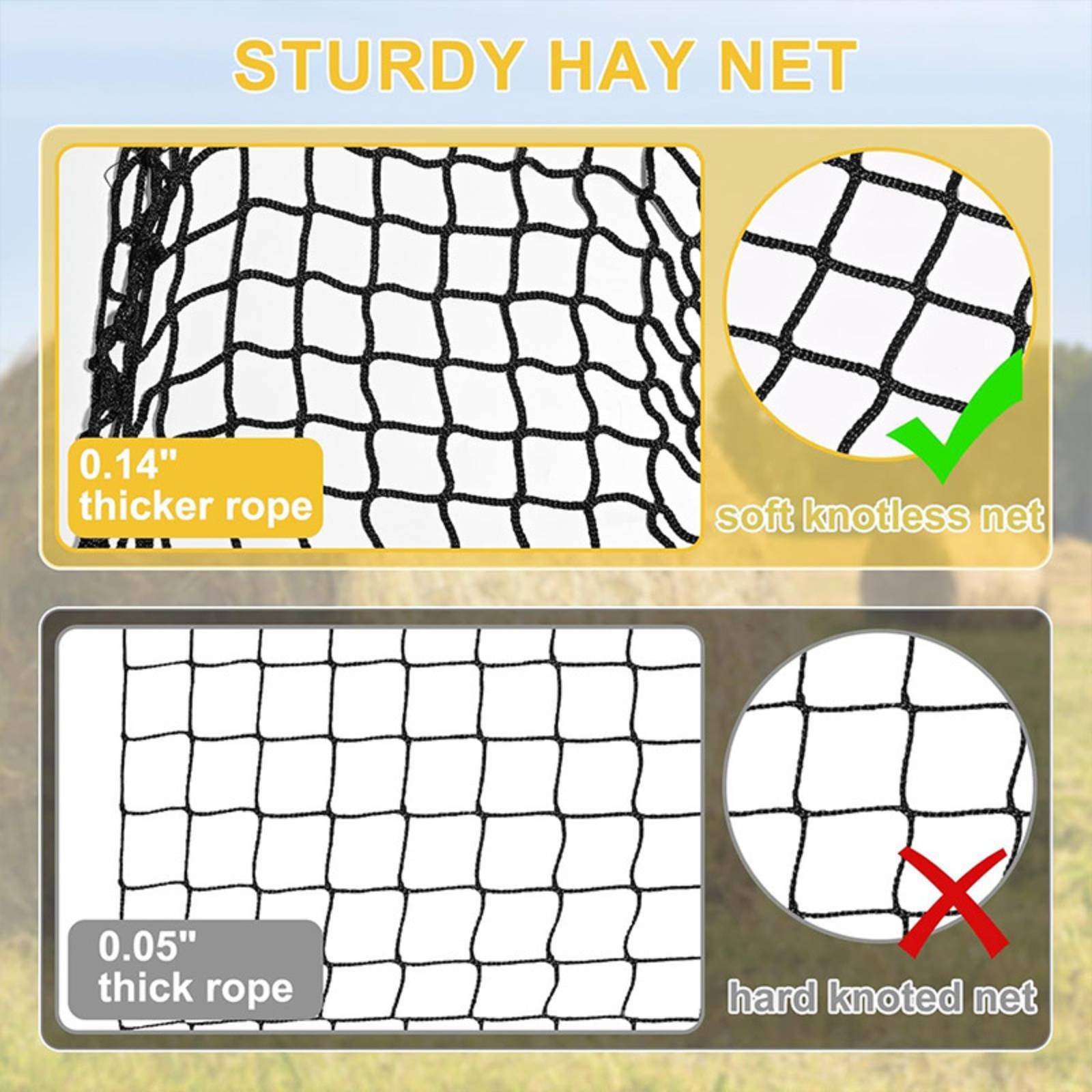 ถุงตาข่ายใส่หญ้าแห้งขนาดใหญ่ ง - Mesh Feeder Bag บทวิจารณ์และราคา