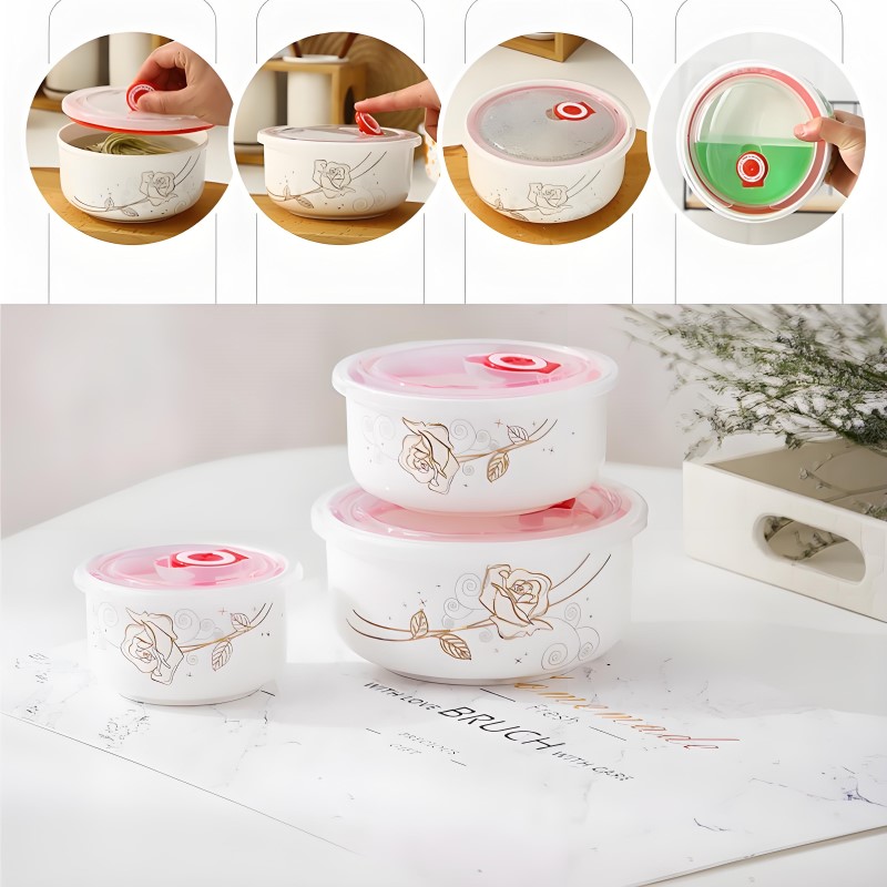 สามชิ้นชุด,Fine กระเบื้องจีนกล - Baby Food Quantity บทวิจารณ์และราคา
