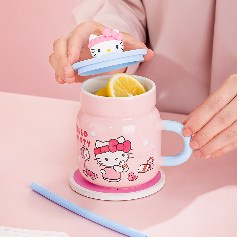 แก้วเซรามิคซานริโอ 450 มล. ลาย - Training Cup Straw บทวิจารณ์และราคา