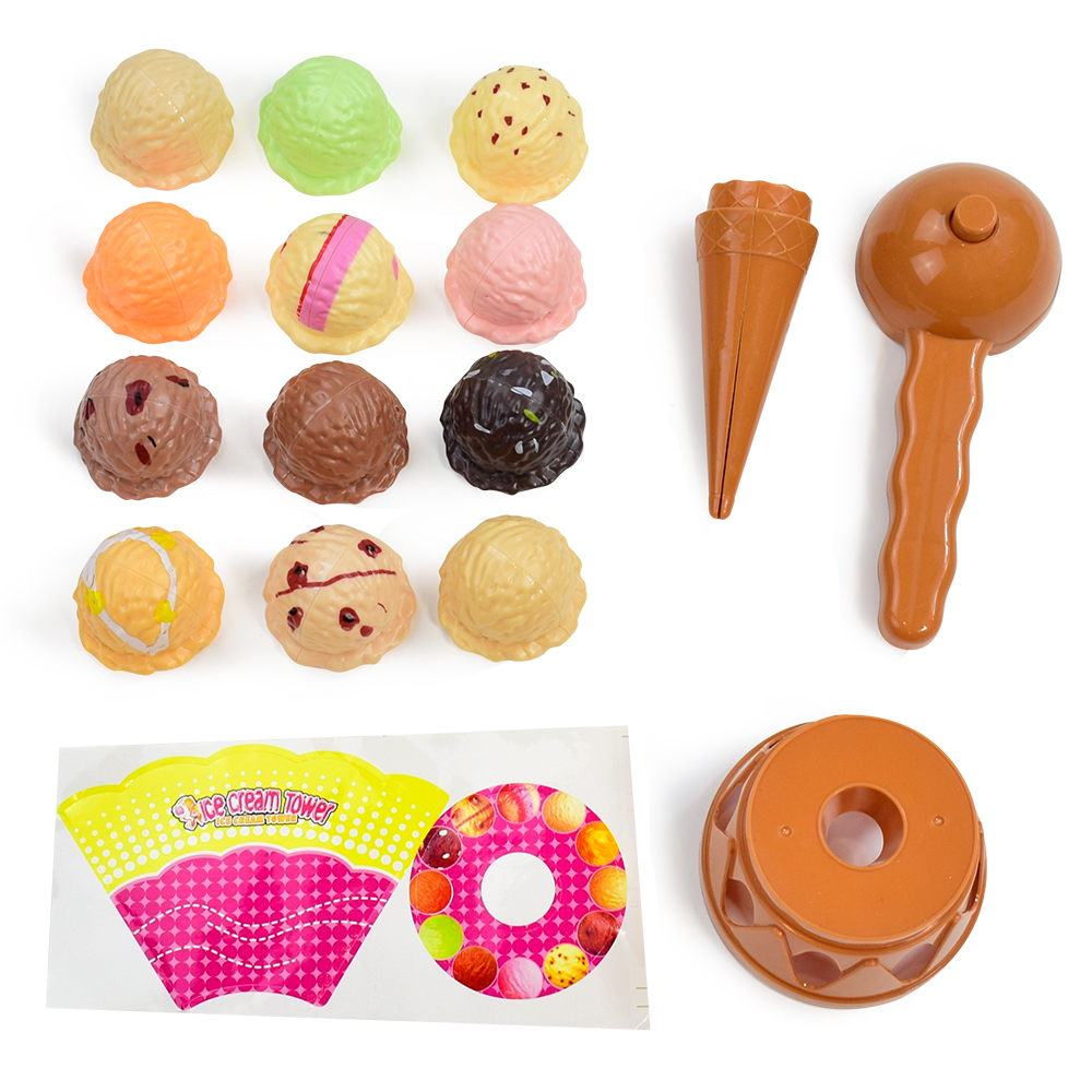 เด็กจําลองอาหารของเล่น Ice Cre - Baby Food Cooking Set บทวิจารณ์และราคา