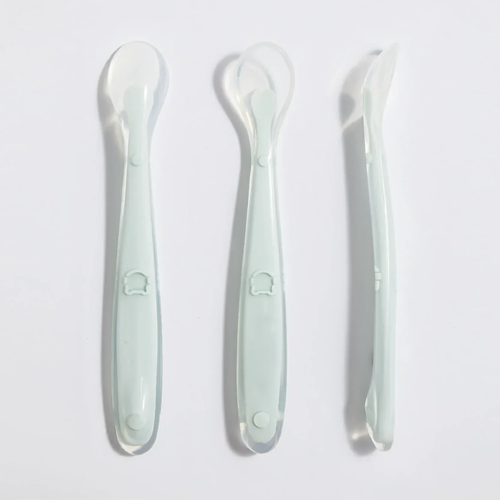 ช้อนเด็กซิลิโคนอ่อนนุ่มเด็กวัย - Baby Food Quantity บทวิจารณ์และราคา