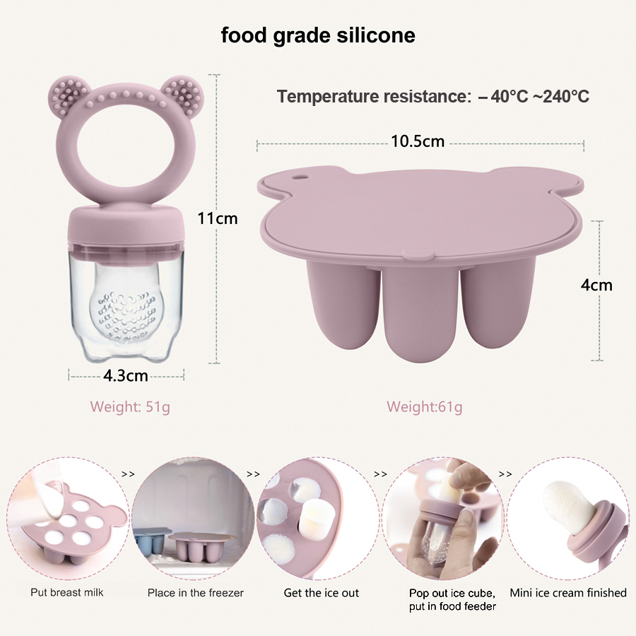 แม่พิมพ์ซิลิโคนทำไอศกรีมแท่งสำ - Baby Food Maker บทวิจารณ์และราคา