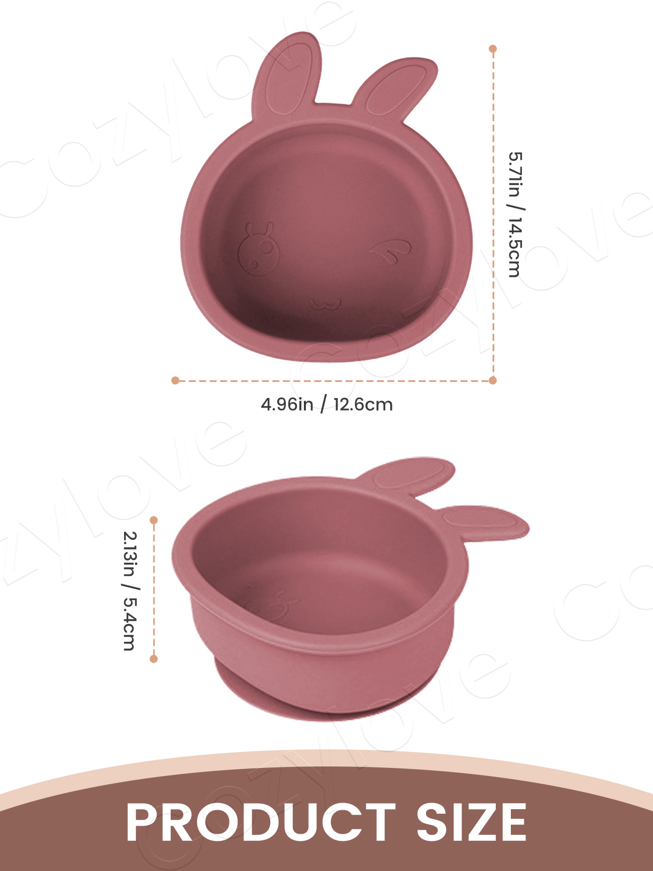 ชามซิลิโคนรูปหูกระต่ายน่ารักสำ - Baby Food For 6 Months บทวิจารณ์และราคา