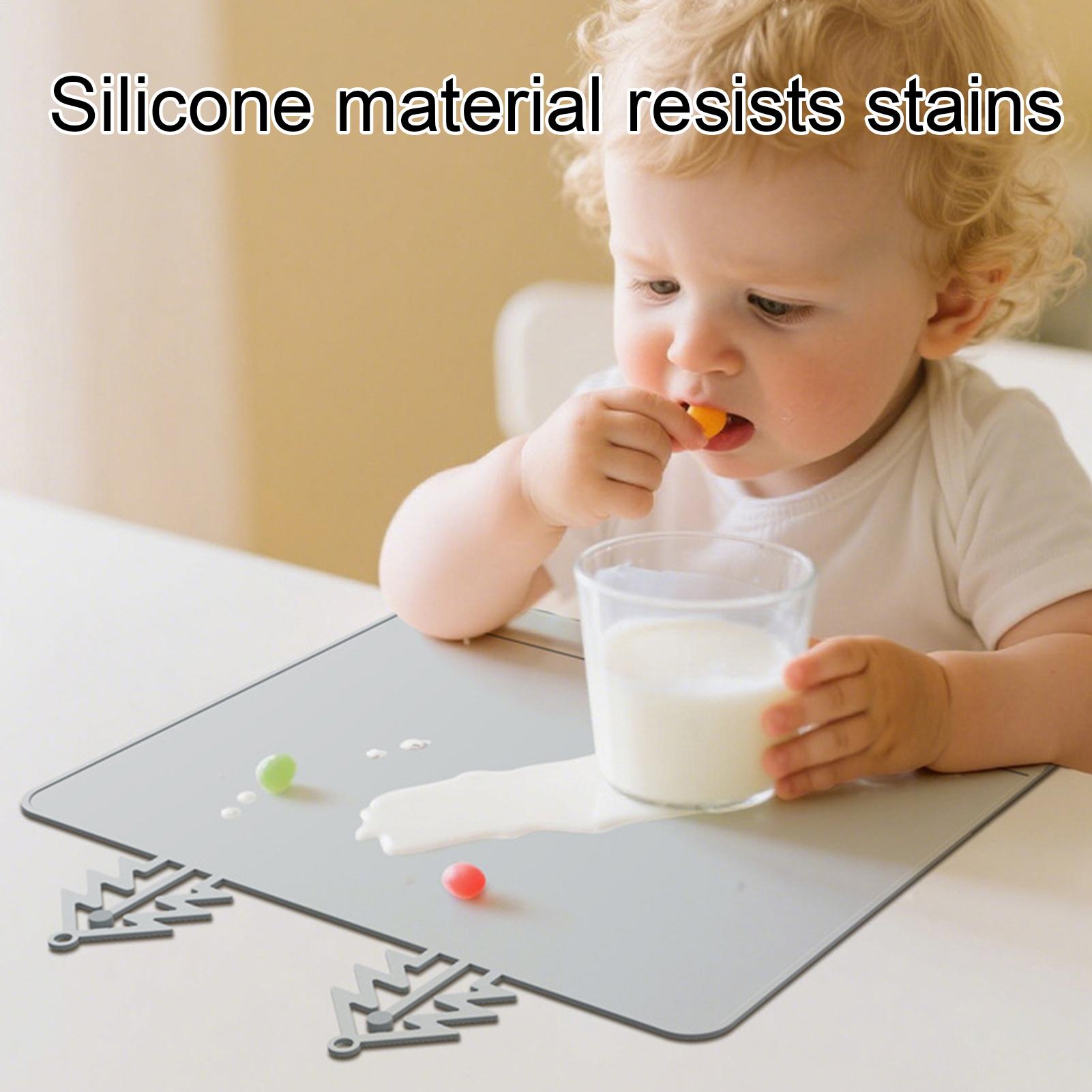 แผ่นรองจานสำหรับเด็กแบบซักได้  - Baby Food Restaurant บทวิจารณ์และราคา