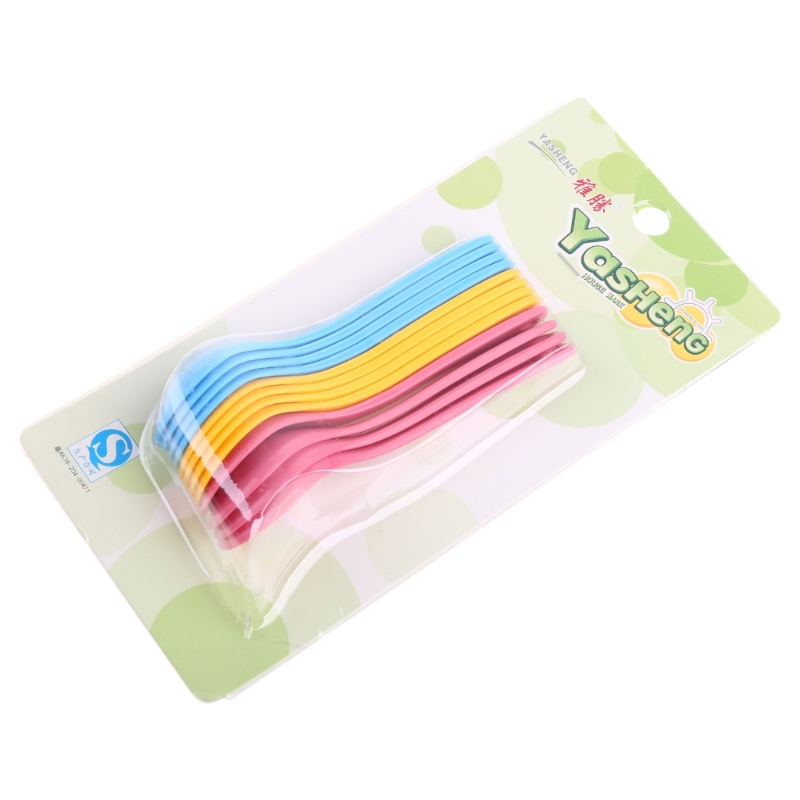 12Pcs เด็กช้อนพลาสติกปลอดภัยเด - Baby Food Quantity บทวิจารณ์และราคา