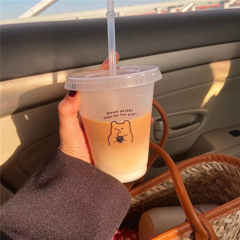 {NN72} ขวดน้ำสำหรับกาแฟ น้ำผลไ - Training Cup Straw บทวิจารณ์และราคา