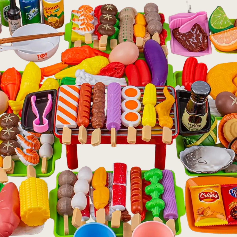 ชุดของเล่นครัวบาร์บีคิวสำหรับเ - Baby Food Cooking Set บทวิจารณ์และราคา
