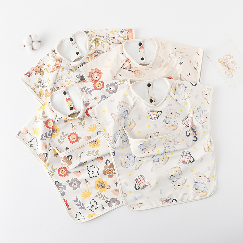 ทารกแรกเกิด Bibs เสื้อกันน้ําไ - Baby Food Quantity บทวิจารณ์และราคา